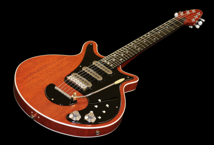 The red deals special guitar